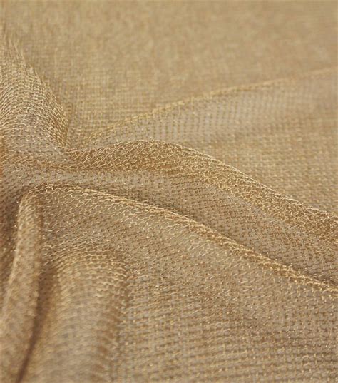 gold metallic chain link.fabric|Casa Galleria Chain Link Metallic Fabric Gold .